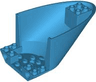 Aircraft Fuselage Aft Section Curved Bottom 6 x 10 with 2 Pin Holes