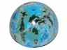 Cylinder Hemisphere 11 x 11, Studs on Top with Blue, Dark Green, Sand Green, and White Planet Pattern (SW Alderaan)