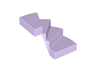 Stairs 6 x 6 x 4 Curved