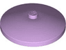 Dish 4 x 4 Inverted (Radar) with Solid Stud