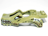 Flywheel Fairing Crocodile Shape with Reddish Brown and White Crocodile Pattern