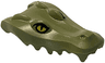 Alligator / Crocodile Head Jaw Upper with Yellow Eyes without White Glints Pattern