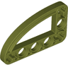 Technic, Liftarm, Modified L-Shape Quarter Ellipse Thin 3 x 5