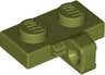 Hinge Plate 1 x 2 Locking with 1 Finger on Side without Bottom Groove
