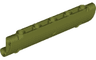 Technic, Panel Curved 11 x 3 with 2 Pin Holes through Panel Surface