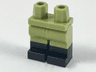 Hips and Legs with Molded Black Lower Legs / Boots  Pattern