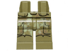 Hips and Legs with Black SW Pockets, Boots and Belt, Dark Tan and Yellowish Green Camouflage Pattern
