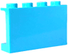 Panel 1 x 4 x 2 with Side Supports - Hollow Studs