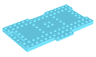 Brick, Modified 8 x 16 x 2/3 with 1 x 4 Indentations and 1 x 4 Plate