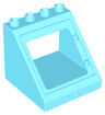 Duplo Roof Sloped 4 x 4 x 3 with Window Opening