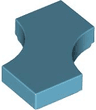 Tile, Modified 2 x 2 with 2 1 x 1 Curved Cutouts (Double Arrow)