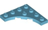 Plate, Modified 4 x 4 with 3 x 3 Curved Cutout