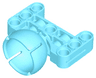 Technic, Steering Ball Joint Large Receptacle with H-Shape Perpendicular Thick Liftarm
