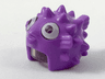 Minifigure, Headgear Mask Puffer Fish with Spikes and Fins, Trans-Clear Visor, White Eyes Pattern