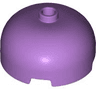 Brick, Round 3 x 3 x 1 1/3 Dome Top - Open Stud