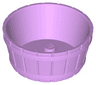 Container, Barrel Half Large with Axle Hole