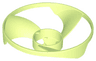 Propeller 3 Blade 13 Diameter (Ninjago Airjitzu Flyer Vortex Rotor)