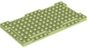 Brick, Modified 8 x 16 x 2/3 with 1 x 4 Indentations