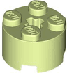 Brick, Round 2 x 2 with Axle Hole