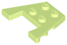 Wedge, Plate 3 x 4 with Stud Notches