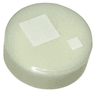 Tile, Round 1 x 1 with 2 White Squares Pattern (BrickHeadz Standard Eye)