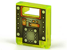 Container, Box 2 x 2 x 2 Door with Slot with White Dots and Stingrays Mechanical Pattern
