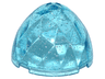 Container, Faceted, 4 x 4 x 1 2/3, Dragon Egg Top
