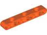 Technic, Liftarm, Modified Perpendicular Holes Thick 1 x 7