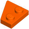 Wedge, Plate 2 x 2  Right