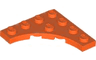 Plate, Modified 4 x 4 with 3 x 3 Curved Cutout
