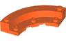 Brick, Round Corner 5 x 5 Macaroni with 4 x 4 Round Plate Macaroni