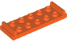 Plate, Modified 2 x 6 with Inset Panels on Both Ends