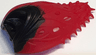 Hero Factory Creature Cocoon Petal with Molded Hard Plastic Black Base Pattern - Flexible Rubber