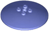 Dish 6 x 6 Inverted (Radar) - Solid Studs