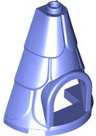Tower Roof 2 x 4 x 4 Half Cone Shaped with Roof Tiles and Window