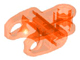 Technic, Axle Connector 2 x 3 with Ball Joint Socket - Closed Sides, Angled Forks with Closed Axle Holes