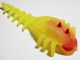 Hero Factory Brain with Molded Hard Plastic Red Eyes and Spikes Pattern - Flexible Rubber