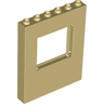 Panel 1 x 6 x 6 with Window