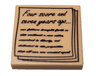 Tile 2 x 2 with 'Four score and seven years ago...' Gettysburg Address Pattern