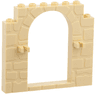 Door, Frame 1 x 8 x 6 Arched with Clips and Stone Profile