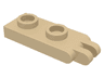 Hinge Plate 1 x 2 with 2 Fingers on End - Hollow Studs