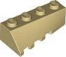 Wedge 4 x 2 Sloped Right