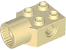 Technic, Brick Modified 2 x 2 with Pin Hole and Rotation Joint Socket