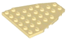 Wedge, Plate 7 x 6 with Stud Notches (Boat Bow Plate)