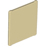 Glass for Window 1 x 3 x 3 Flat Front