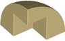 Brick, Round Corner 2 x 2 x 1 2/3 Dome Top