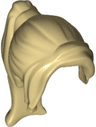 Minifigure, Hair Female Ponytail Long with Side Bangs