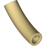 Brick, Round Tube 1 x 1 d. 45 degrees Elbow Macaroni Half - Axle Hole
