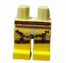 Hips and Yellow Legs with Tan Animal Skin Skirt Pattern (Cave Woman)