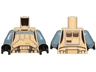 Torso SW Scarif Stormtrooper Armor Pattern / Sand Blue Arms / Black Hands